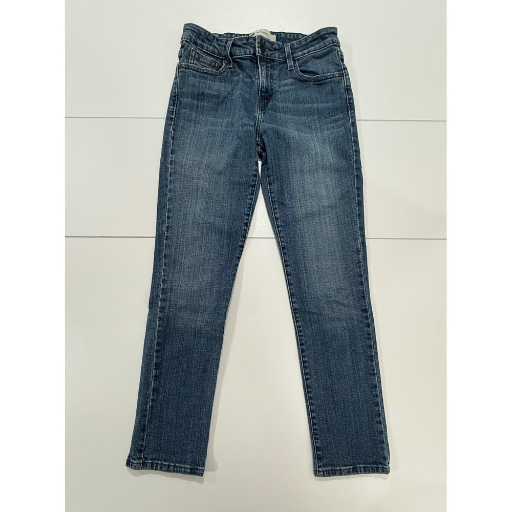 Levi's Womens Mid Rise Skinny Jeans Denim Size 28x32 Stretch Blue 257 - Picture 2 of 12